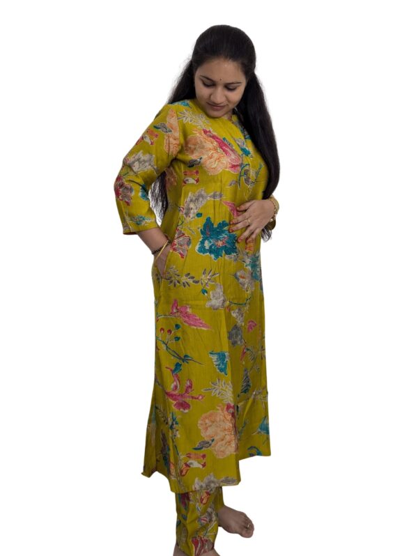 Vatican Silk Yellow Cod Set/ 2-Piece Set